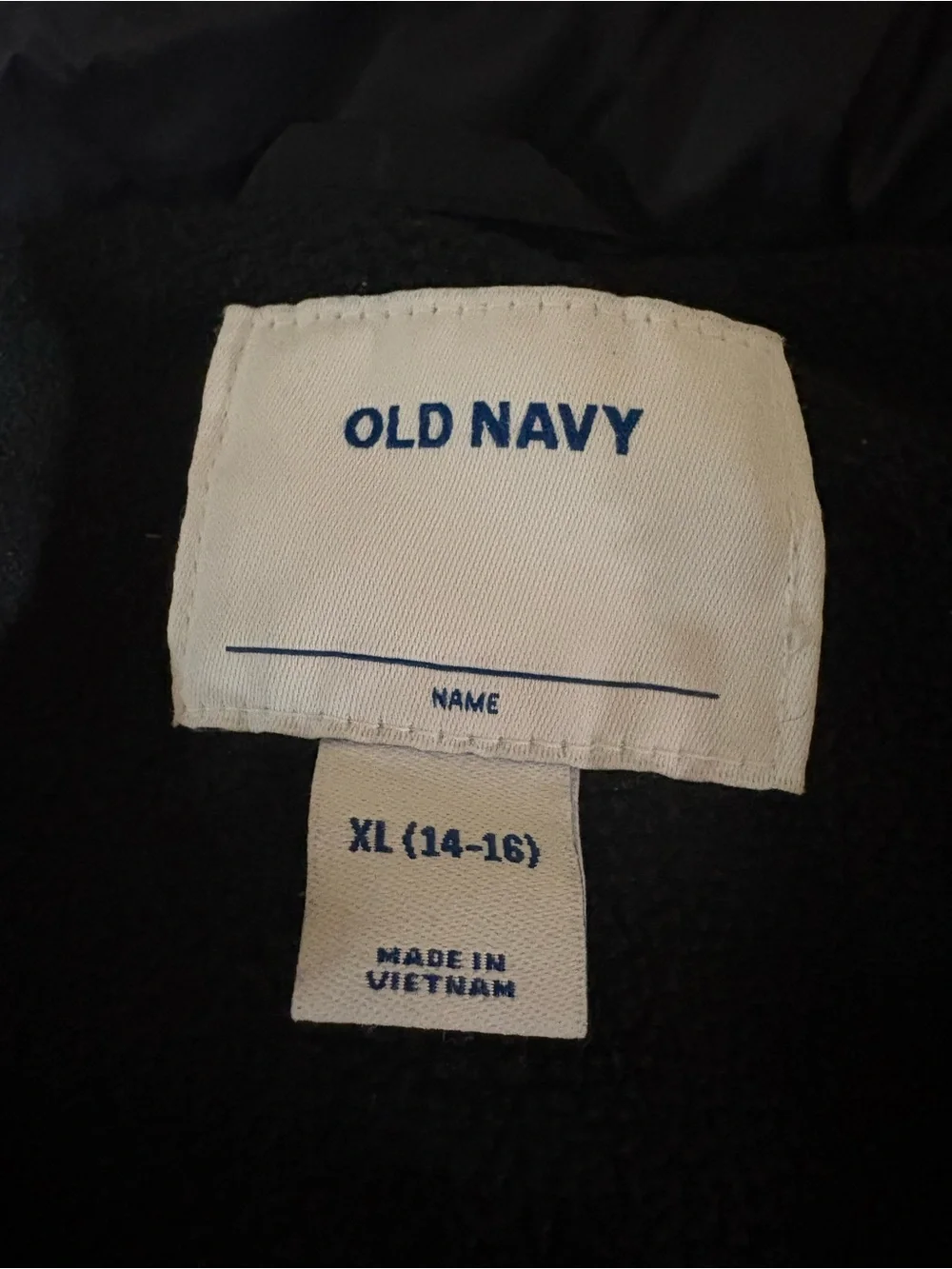 Old Navy Black Puffer Vest for Kids